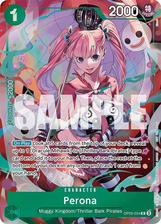 Perona (OP09-034) [Starter Deck: Film Edition] - for just $0.10! 