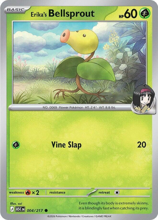 Erika's Bellsprout (004/217) [Mega Evolution: Ascended Heroes] - for just $0.10! 