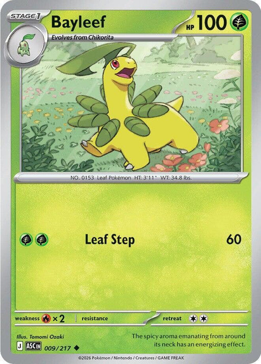 Bayleef (009/217) [Mega Evolution: Ascended Heroes] - for just $0.10! 