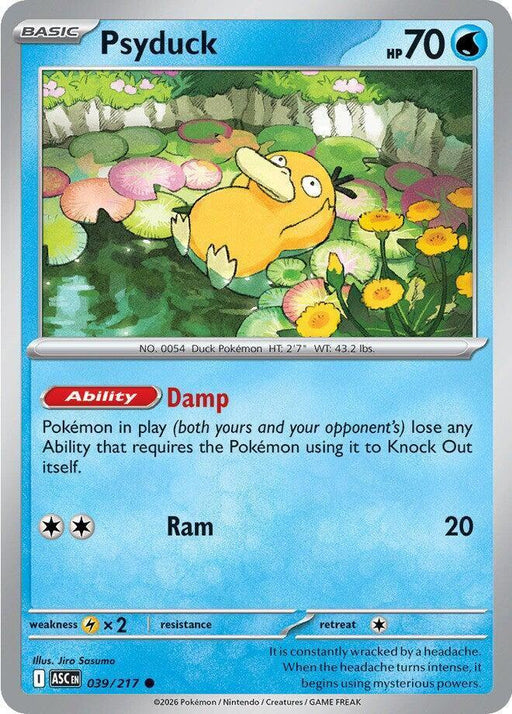 Psyduck (039/217) [Mega Evolution: Ascended Heroes] - for just $0.15! 