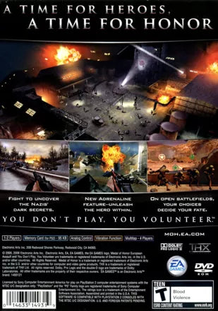 Medal of Honor: European Assault [Greatest Hits] – PlayStation 2 (PS2) - for just $8.99! 