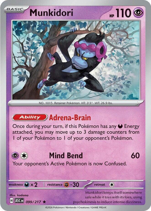 Munkidori (099/217) [Mega Evolution: Ascended Heroes] - for just $0.10! 