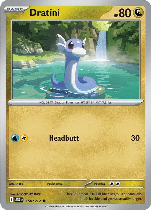 Dratini (150/217) [Mega Evolution: Ascended Heroes] - for just $0.10! 