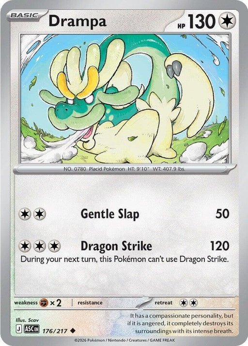 Drampa (176/217) [Mega Evolution: Ascended Heroes] - for just $0.10! 