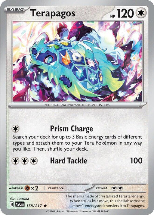Terapagos (178/217) [Mega Evolution: Ascended Heroes] - for just $0.10! 