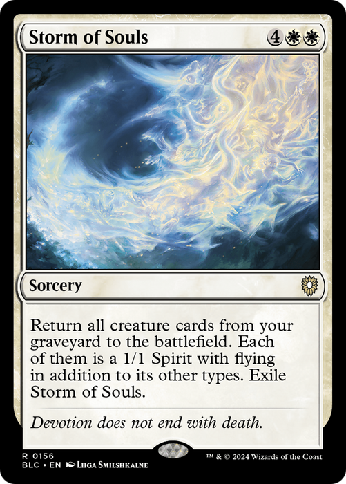 Storm of Souls (BLC-156) - Bloomburrow Commander - for just $0.09! 