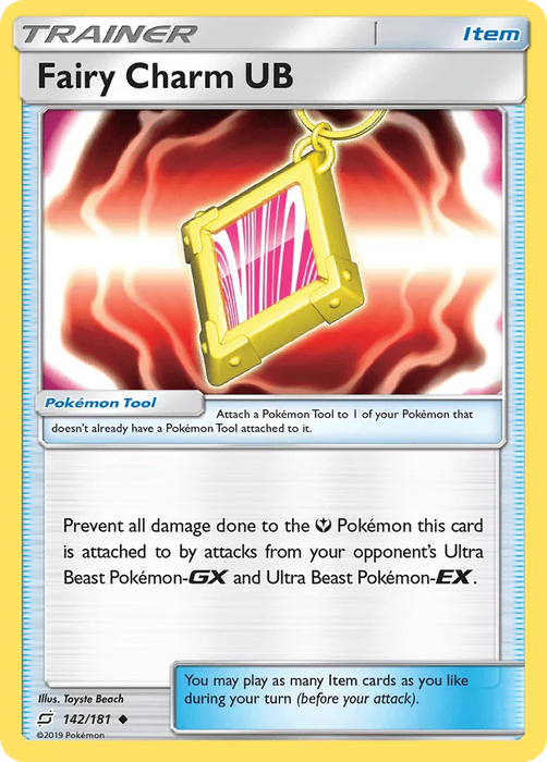 Fairy Charm UB (142/181) [Sun & Moon: Team Up] - for just $0.10! 