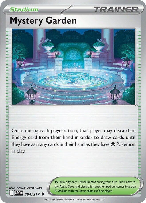 Mystery Garden (194/217) [Mega Evolution: Ascended Heroes] - for just $0.10! 