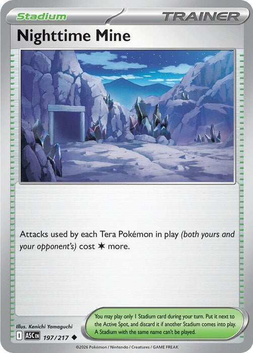 Nighttime Mine (197/217) [Mega Evolution: Ascended Heroes] - for just $0.15! 