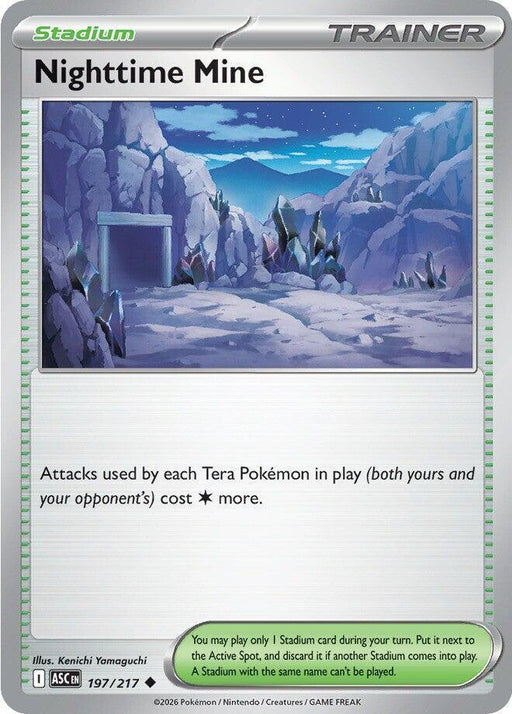 Nighttime Mine (197/217) [Mega Evolution: Ascended Heroes] - for just $0.10! 