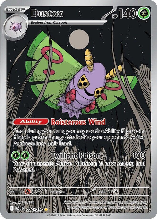 Dustox (220/217) [Mega Evolution: Ascended Heroes] - for just $1.80! 