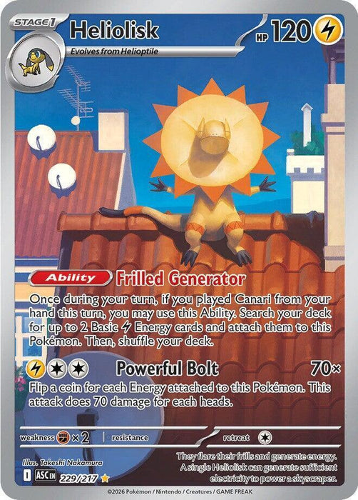Heliolisk (229/217) [Mega Evolution: Ascended Heroes] - for just $1! 