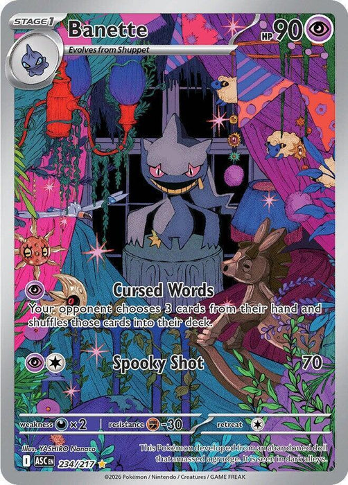 Banette (234/217) [Mega Evolution: Ascended Heroes] - for just $4.70! 