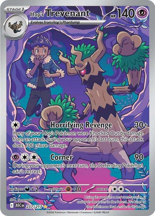 Hop's Trevenant (237/217) [Mega Evolution: Ascended Heroes] - for just $2.15! 
