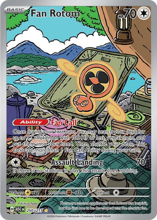 Fan Rotom (250/217) [Mega Evolution: Ascended Heroes] - for just $3.10! 