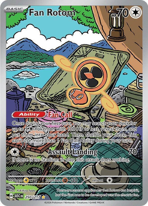 Fan Rotom (250/217) [Mega Evolution: Ascended Heroes] - for just $1.70! 