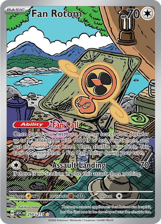 Fan Rotom (250/217) [Mega Evolution: Ascended Heroes] - for just $2.85! 