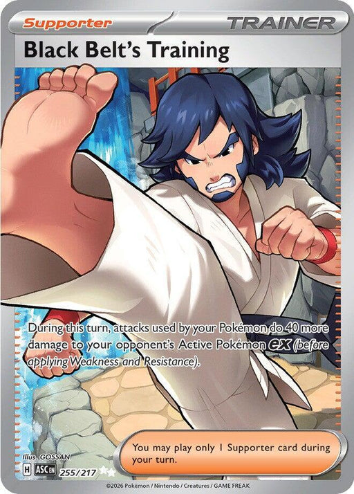 Black Belt's Training (255/217) [Mega Evolution: Ascended Heroes] - for just $1.35! 