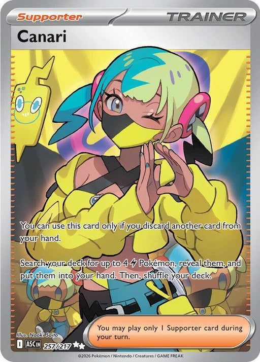 Canari (257/217) [Mega Evolution: Ascended Heroes] - for just $1.55! 