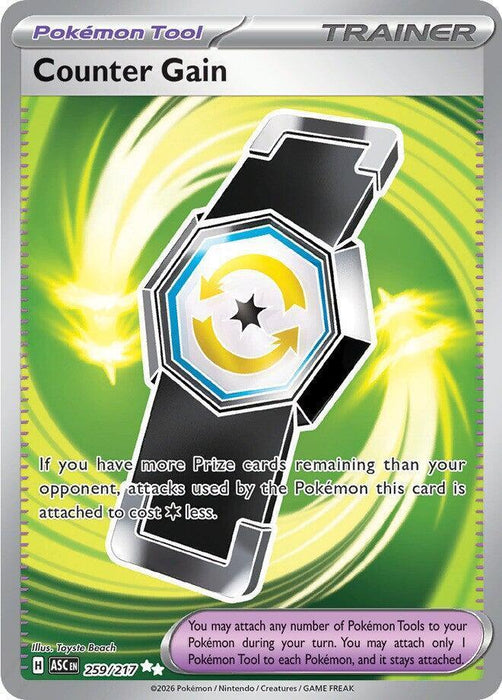 Counter Gain (259/217) [Mega Evolution: Ascended Heroes] - for just $0.25! 