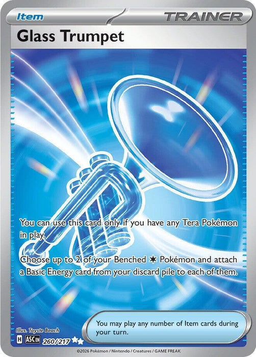 Glass Trumpet (260/217) [Mega Evolution: Ascended Heroes] - for just $0.30! 