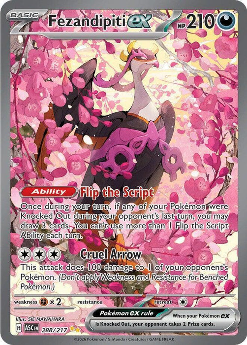 Fezandipiti ex (288/217) [Mega Evolution: Ascended Heroes] - for just $29.70! 