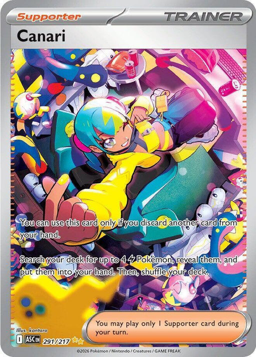 Canari (291/217) [Mega Evolution: Ascended Heroes] - for just $16.40! 