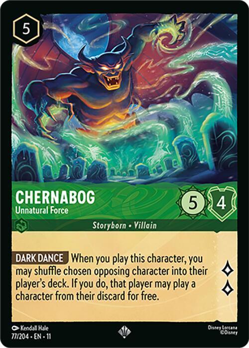 Chernabog - Unnatural Force (77/204) [Winterspell] - for just $0.10! 