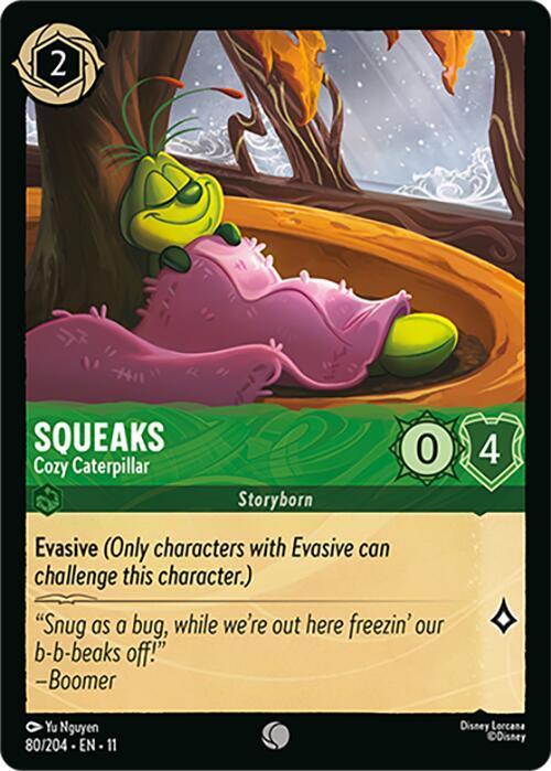 Squeaks - Cozy Caterpillar (80/204) [Winterspell] - for just $0.10! 