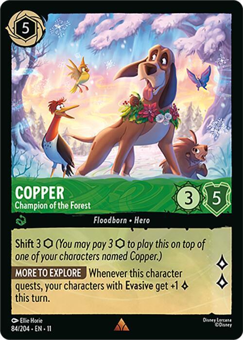 Copper - Champion of the Forest (84/204) [Winterspell] - for just $0.10! 