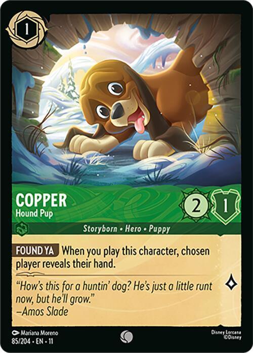 Copper - Hound Pup (85/204) [Winterspell] - for just $0.10! 