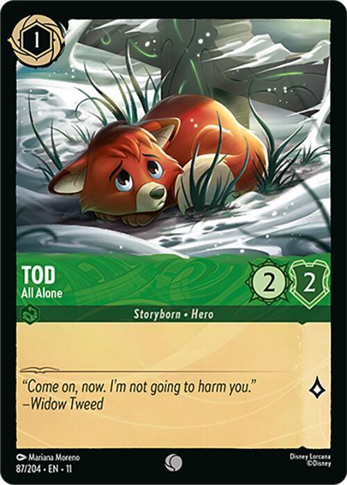 Tod - All Alone (87/204) [Winterspell] - for just $0.10! 