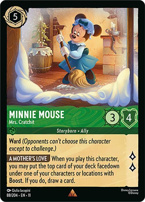 Minnie Mouse - Mrs. Cratchit (88/204) [Winterspell] - for just $0.10! 