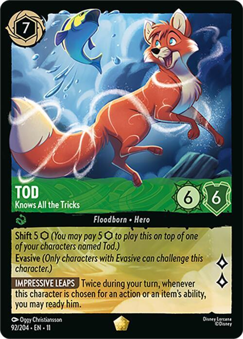 Tod - Knows All the Tricks (92/204) [Winterspell] - for just $1! 