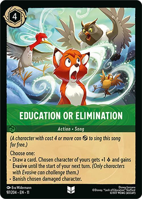 Education or Elimination (97/204) [Winterspell] - for just $0.10! 