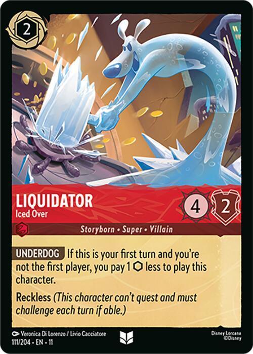 Liquidator - Iced Over (111/204) [Winterspell] - for just $0.10! 