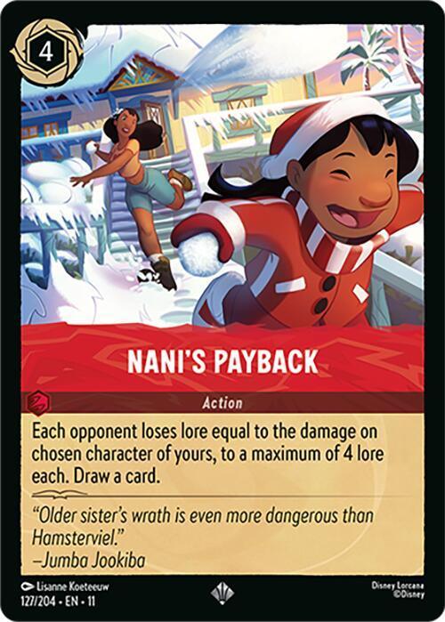 Nani's Payback (127/204) [Winterspell] - for just $0.10! 