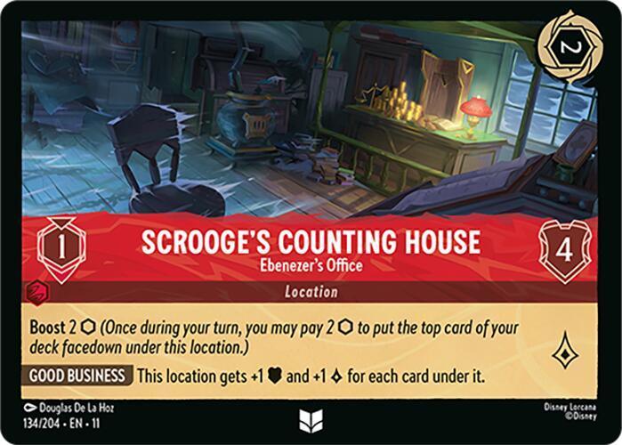 Scrooge's Counting House - Ebenezer's Office (134/204) [Winterspell] - for just $0.10! 
