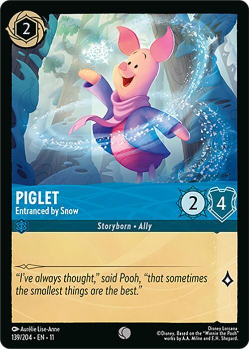 Piglet - Entranced by Snow (139/204) [Winterspell] - for just $0.10! 