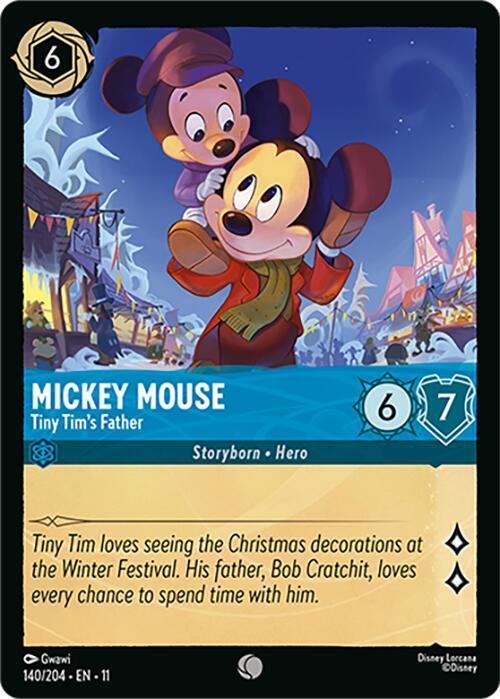 Mickey Mouse - Tiny Tim's Father (140/204) [Winterspell] - for just $0.10! 