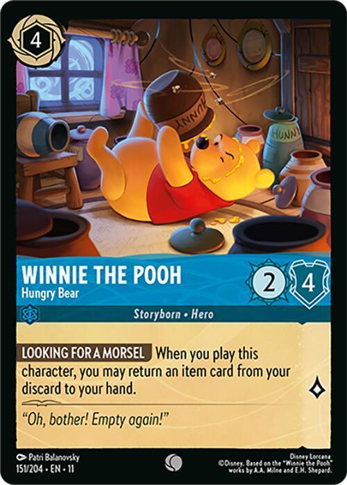 Winnie the Pooh - Hungry Bear (151/204) [Winterspell] - for just $0.10! 
