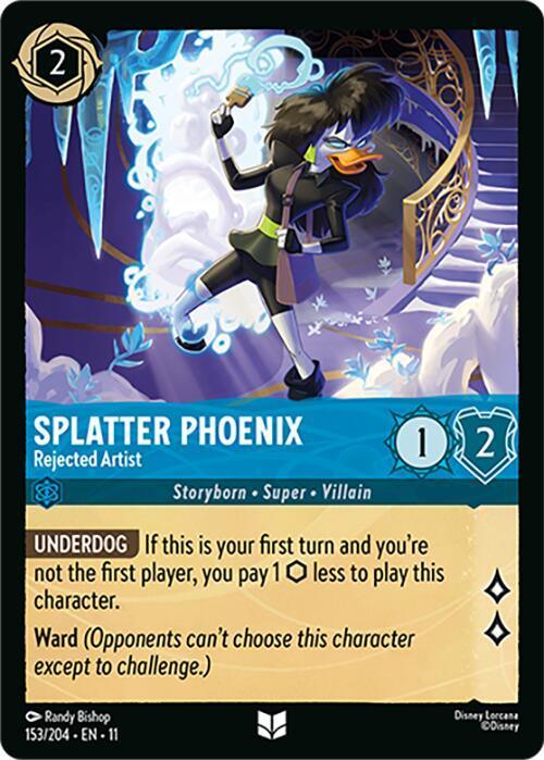 Splatter Phoenix - Rejected Artist (153/204) [Winterspell] - for just $0.10! 