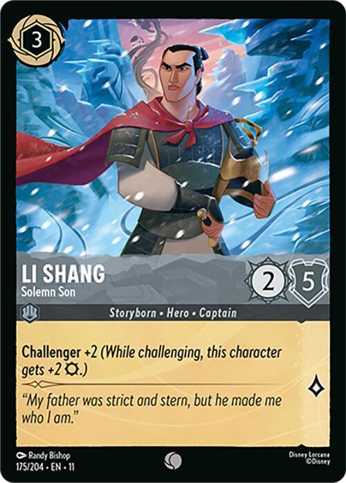 Li Shang - Solemn Son (175/204) [Winterspell] - for just $0.10! 