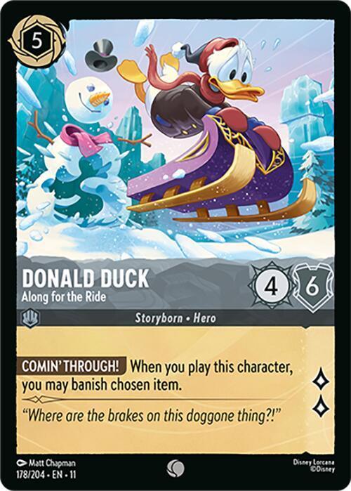 Donald Duck - Along for the Ride (178/204) [Winterspell] - for just $0.10! 