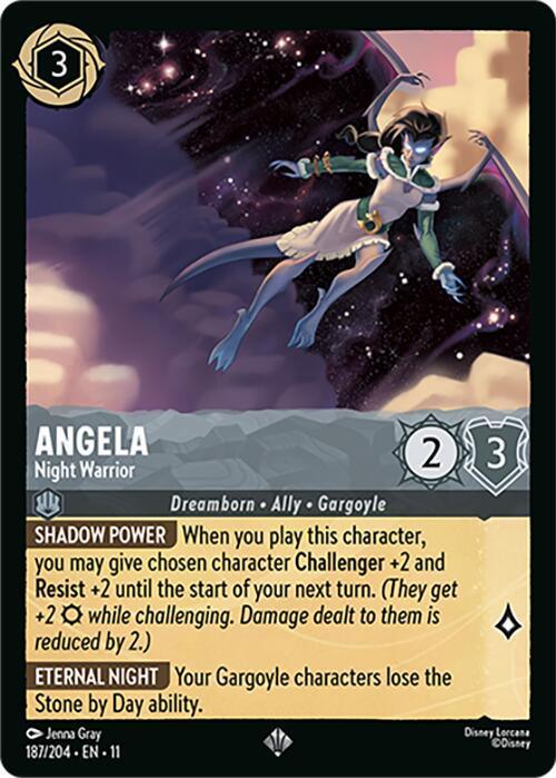 Angela - Night Warrior (187/204) [Winterspell] - for just $0.10! 