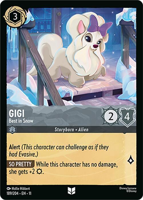 Gigi - Best in Snow (189/204) [Winterspell] - for just $0.10! 