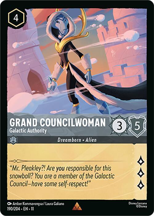 Grand Councilwoman - Galactic Authority (190/204) [Winterspell] - for just $0.10! 