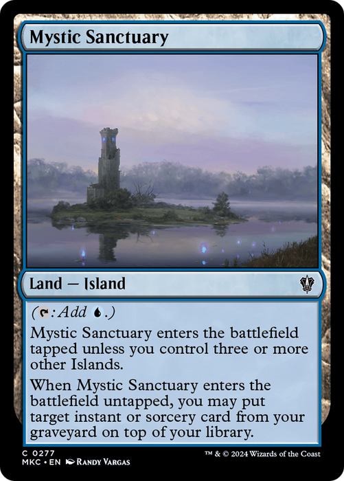 Mystic Sanctuary (MKC-277) - Murders at Karlov Manor Commander - for just $0.94! 