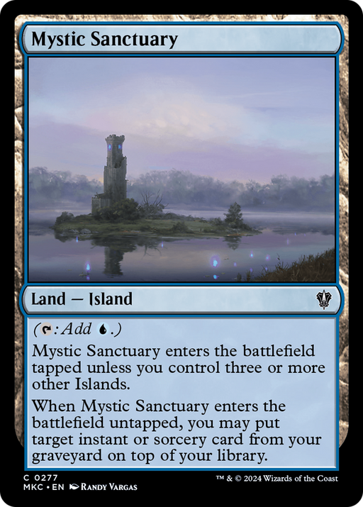 Mystic Sanctuary (MKC-277) - Murders at Karlov Manor Commander - for just $0.82! 