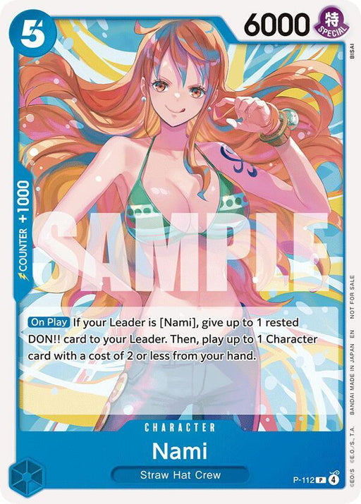 Nami (Heroines Battle Pack) [One Piece Promotion Cards] - for just $2.15! 